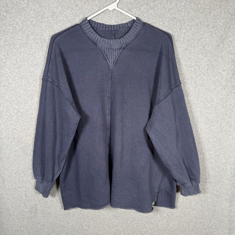 Aerie Sweatshirt Womens XS Navy Blue Pullover